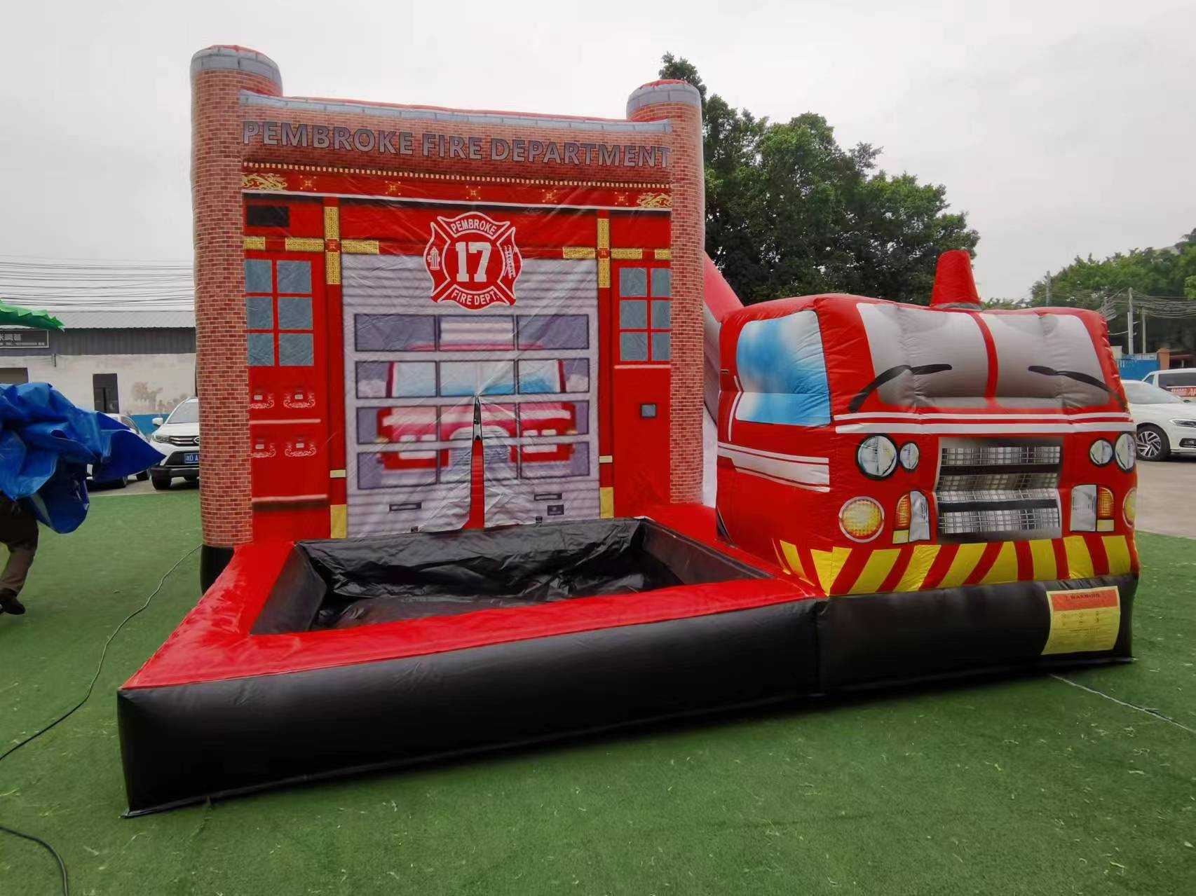 Pembroke Fire Station Bounce House – inflatableisland.co