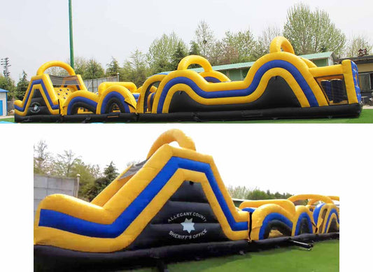 100ft Inflatable Obstacle Course