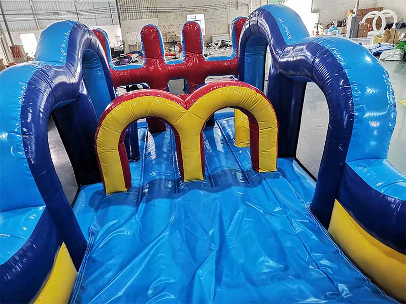 33ft Xtreme Inflatable Obstacle Course Inside