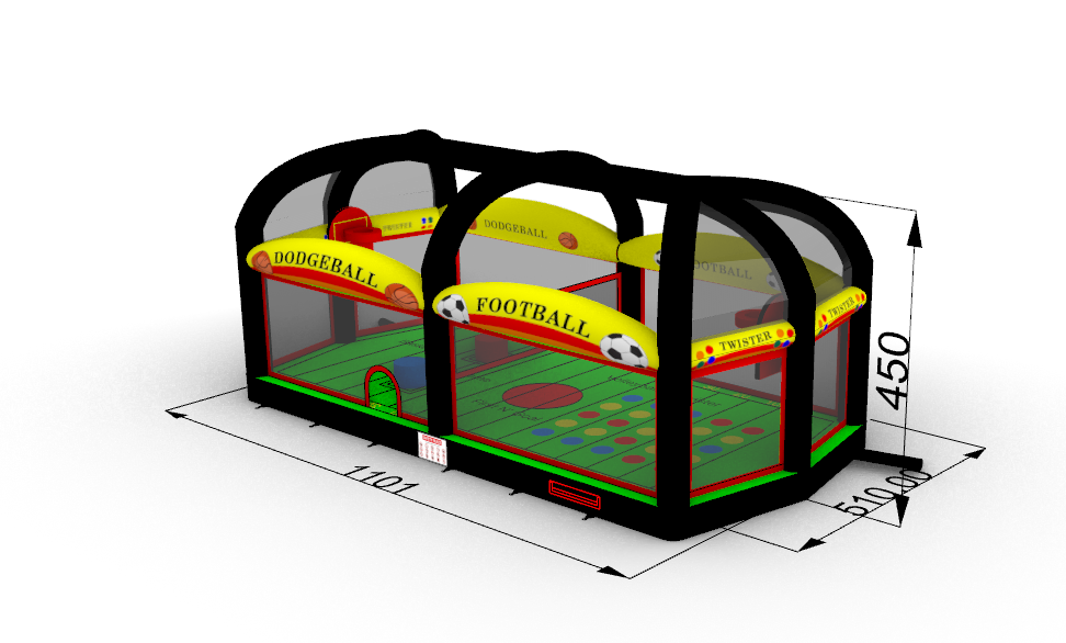 Ultimate Inflatable Sports Arena – inflatableisland.co