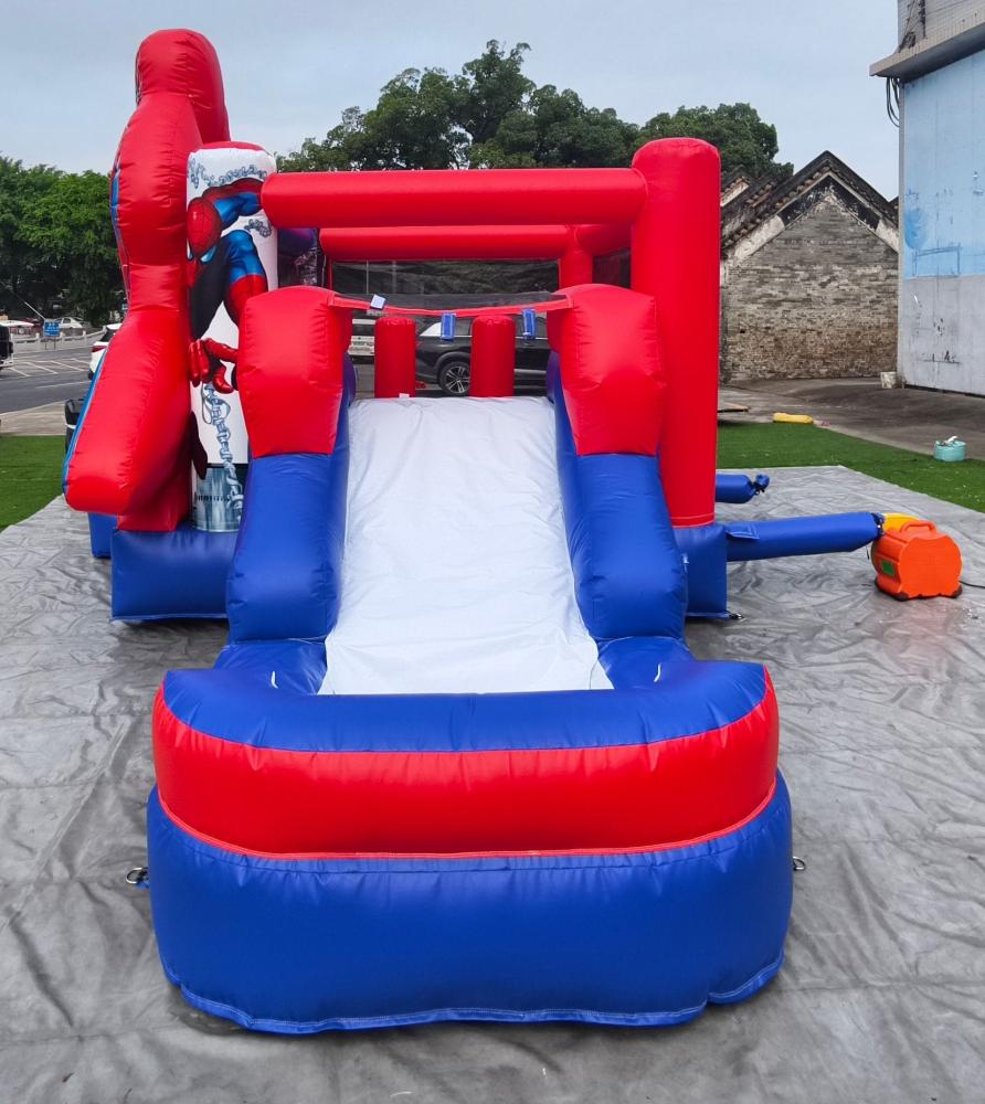 Spiderman Bounce House With Slide