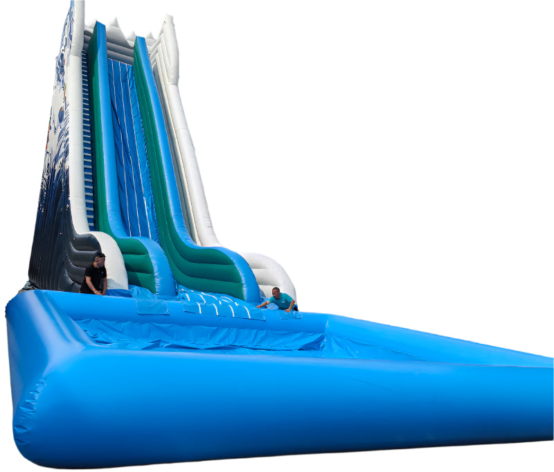 49ft height inflatable water slide