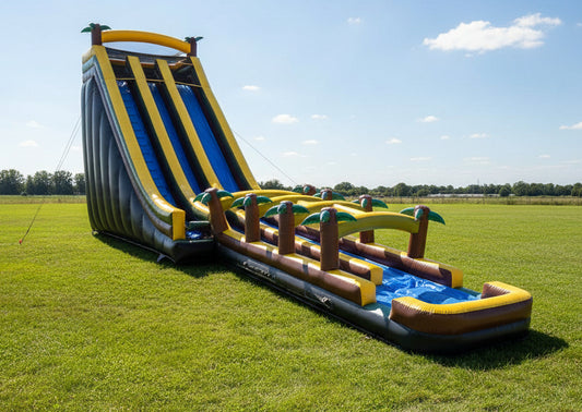 huge 65ft inflatable water slide