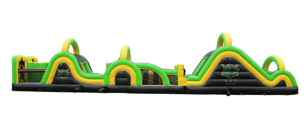 Large Inflatable Radical Rush Obstacle Course