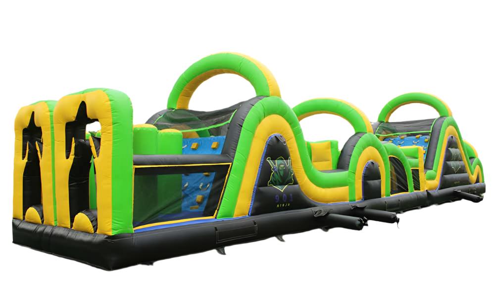 Large Inflatable Radical Rush Obstacle Course