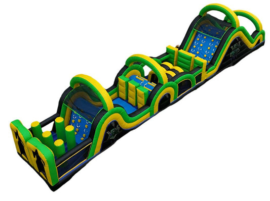 Large Inflatable Radical Rush Obstacle Course