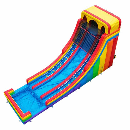 Giant Inflatable Rainbow Water Slide