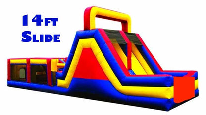 Max Challenge Inflatable Obstacle Course Slides