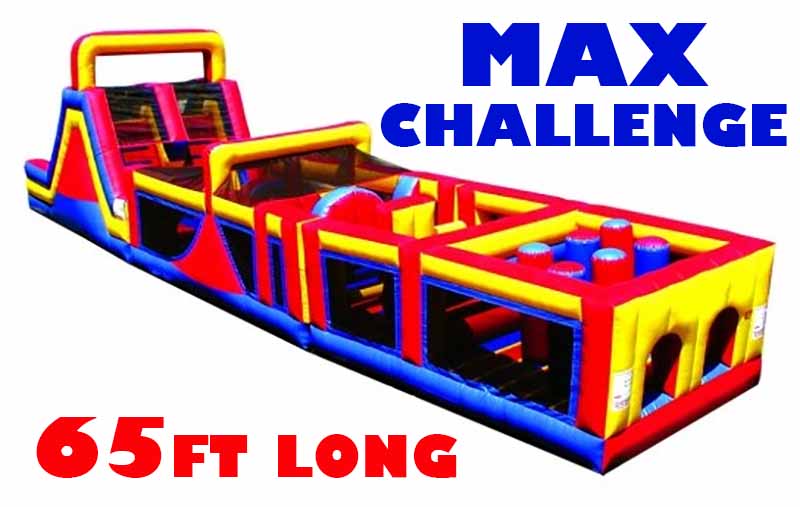 Competition Inflatable Max Challenge Inflatable Obstacle Course – inflatableisland.co