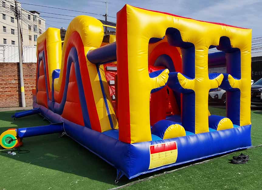 36ft Inflatable Obstacle Course – inflatableisland.co