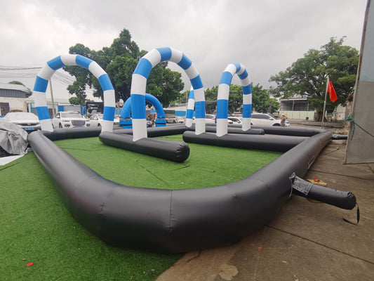 Custom Inflatable Race Track For Fort Morgan Police Department
