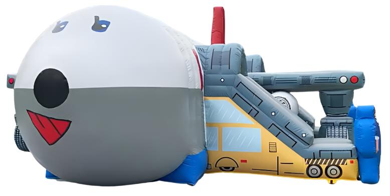 Airplane Bounce House Combo Unit