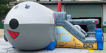 Airplane Bounce House Combo Unit