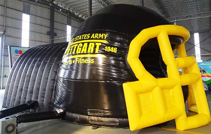 Inflatable Football Tunnel & Helmet