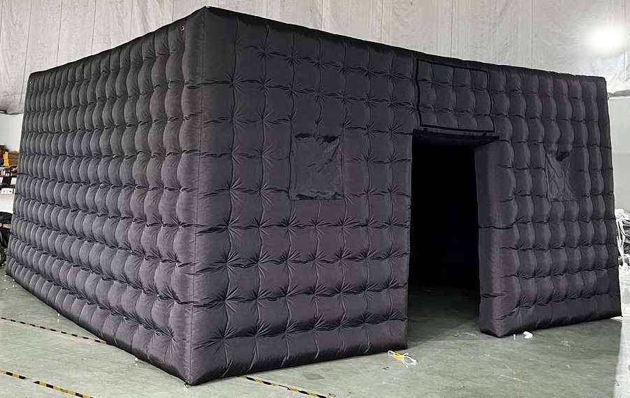 Windows Inflatables Black Inflatable Nightclub For Sale – inflatableisland.co