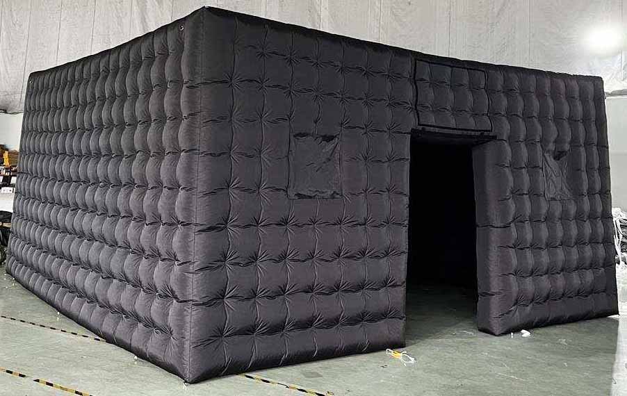 black inflatable nightclub