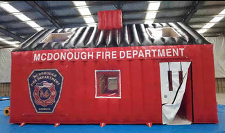 Small Inflatible Fire Inflatable Fire Education House – inflatableisland.co