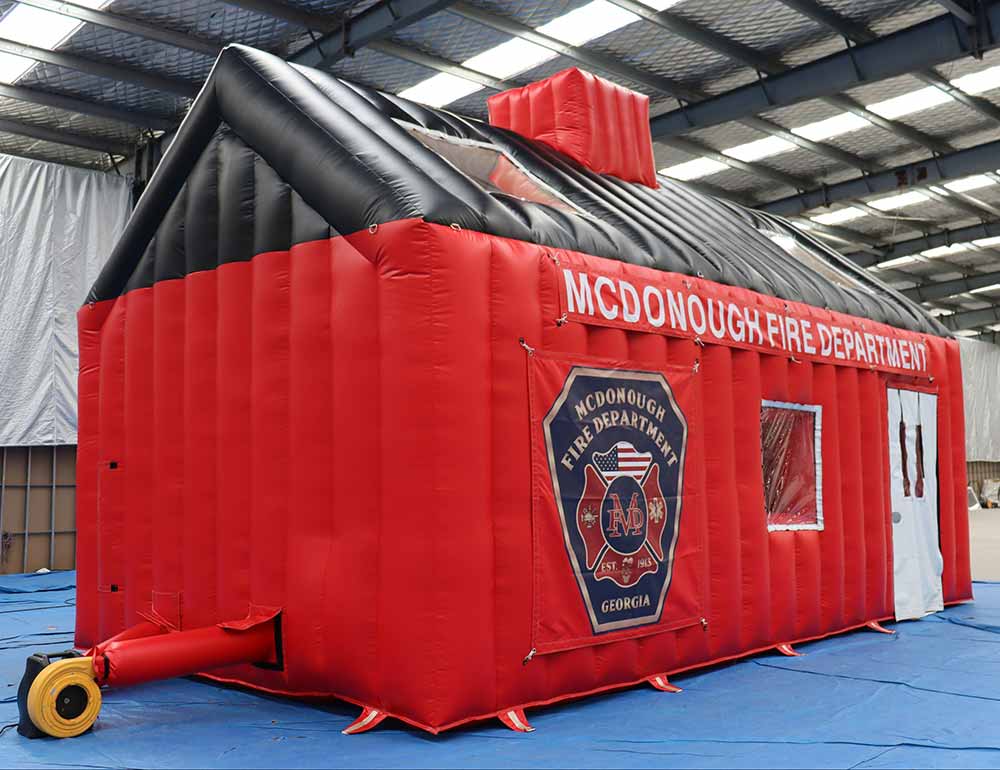 Small Inflatible Fire Inflatable Fire Education House – inflatableisland.co