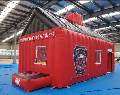 Inflatable Fire Education House