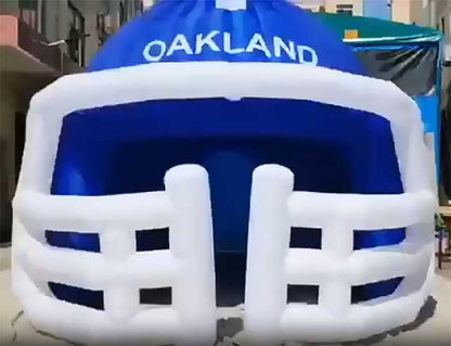 Inflatable Football Tunnel & Helmet