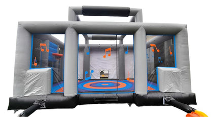 Boom Box Bounce House Back