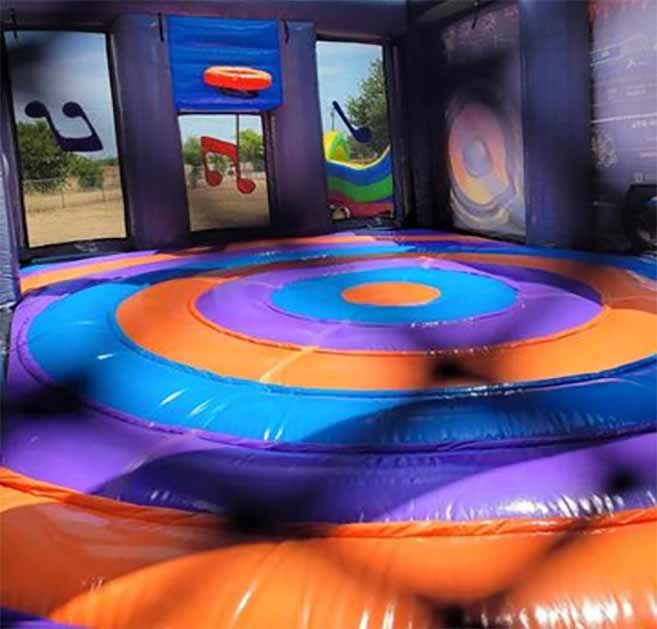Inflatable Boom Box Bounce House