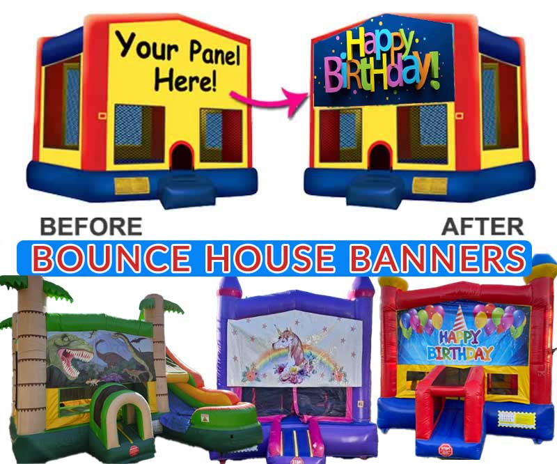Bounce House Banners For Sale