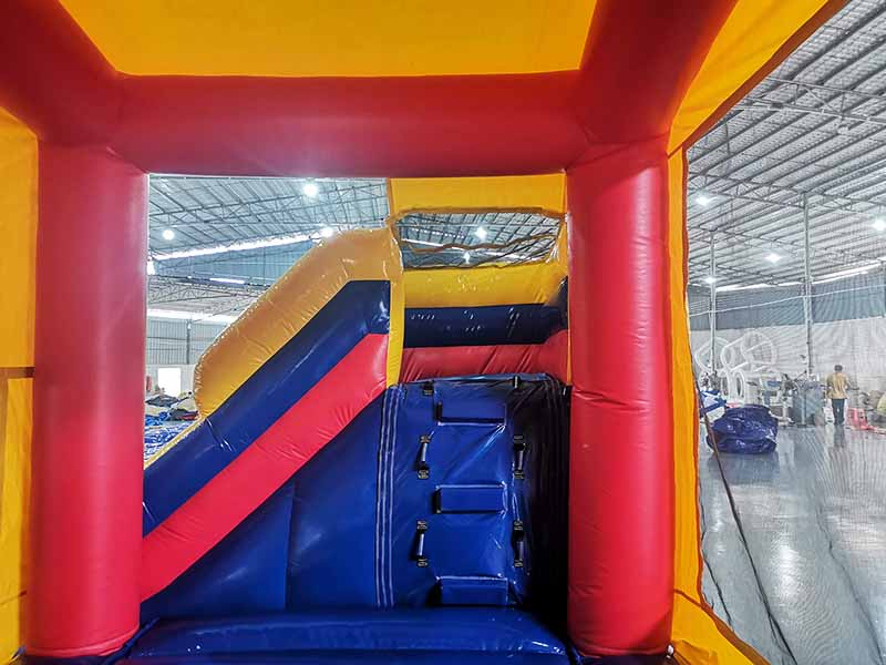 Bounce House With 2 Slides Inside Ladder