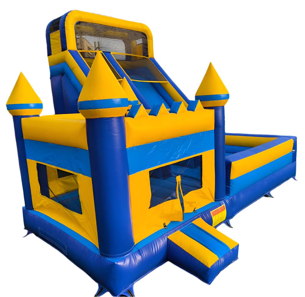 Bounce House With Slide Combo