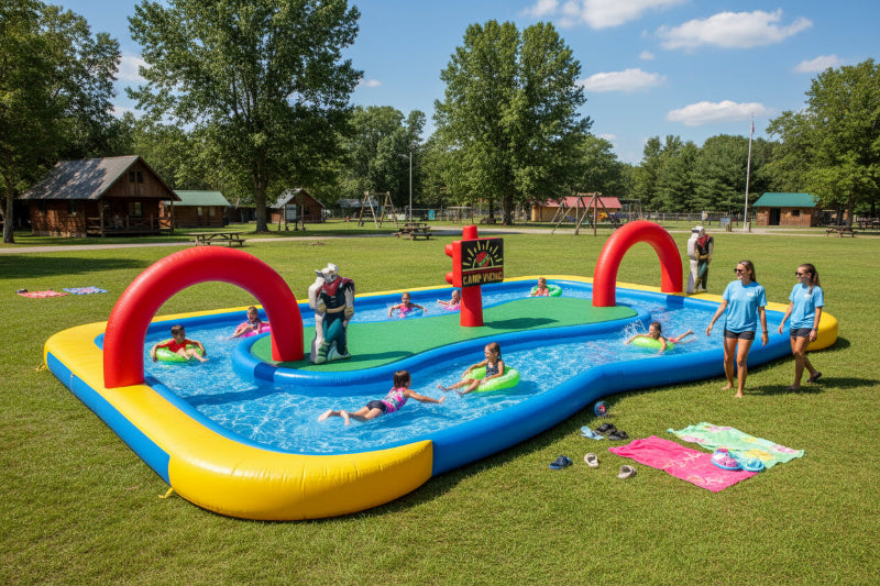 inflatable lazy river