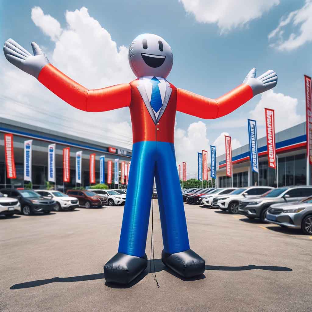 Car Dealership Inflatable Man – inflatableisland.co
