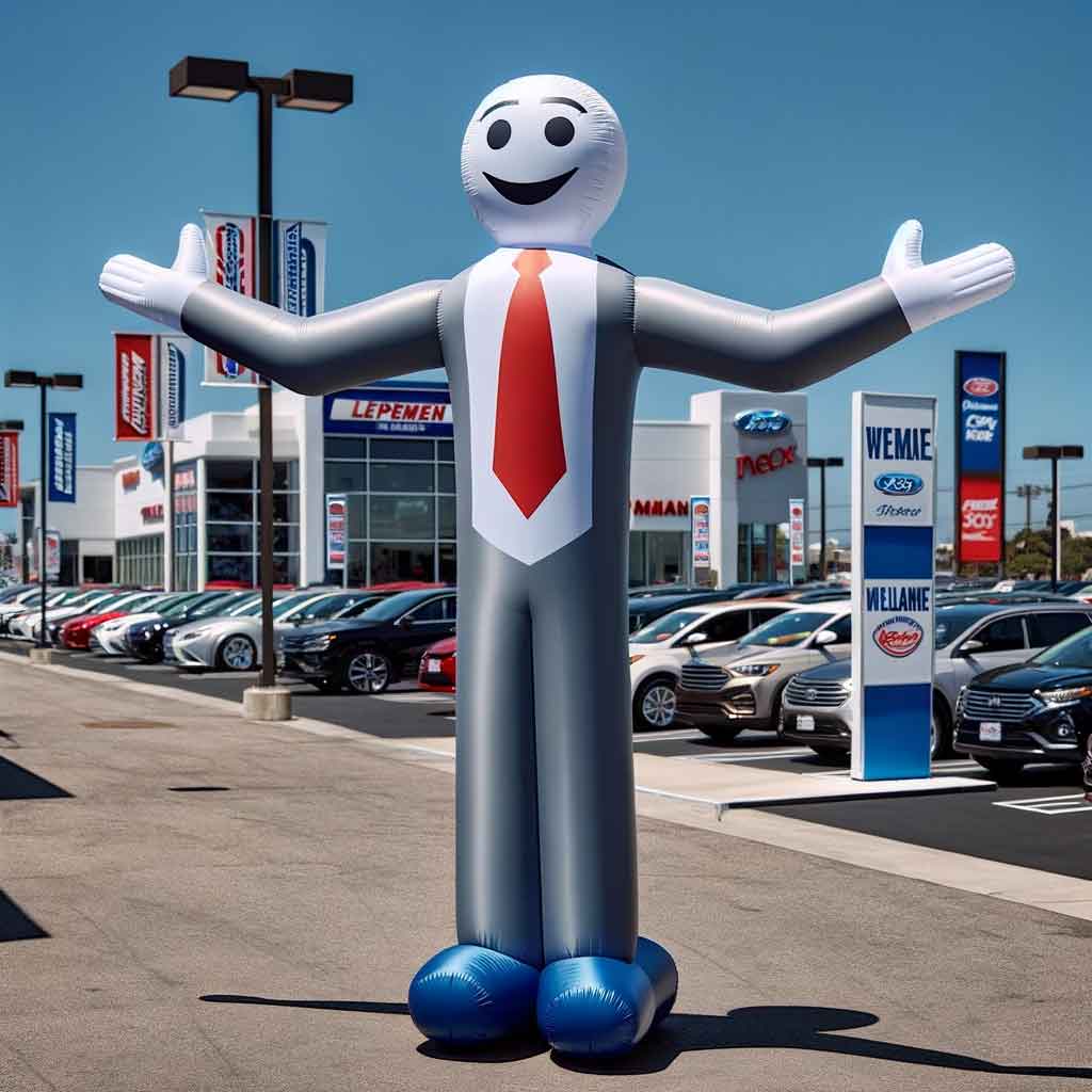 Car Dealership Inflatable Man – inflatableisland.co