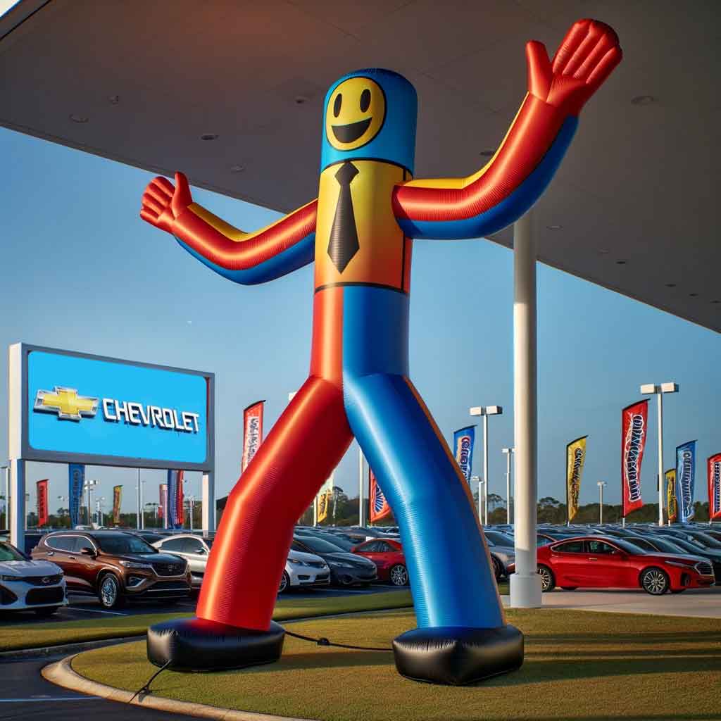 Car Dealership Inflatable Waving Man