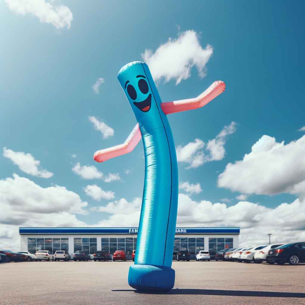 Car Lot Inflatable Man