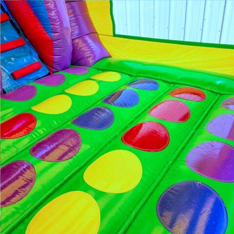 3 In 1 Carnival Bounce House With Slides