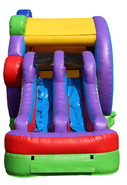 3 In 1 Carnival Bounce House With Slides