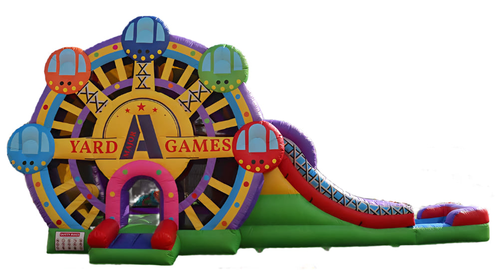 Carnival Bounce House With Slides