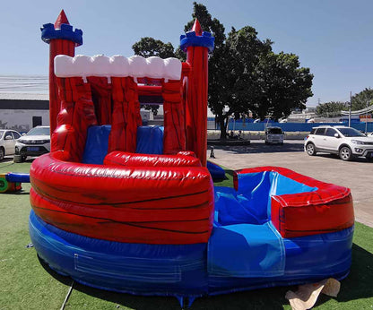 Combo Bounce House With Double Slide