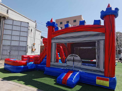 Castle Bounce House With Double Slide