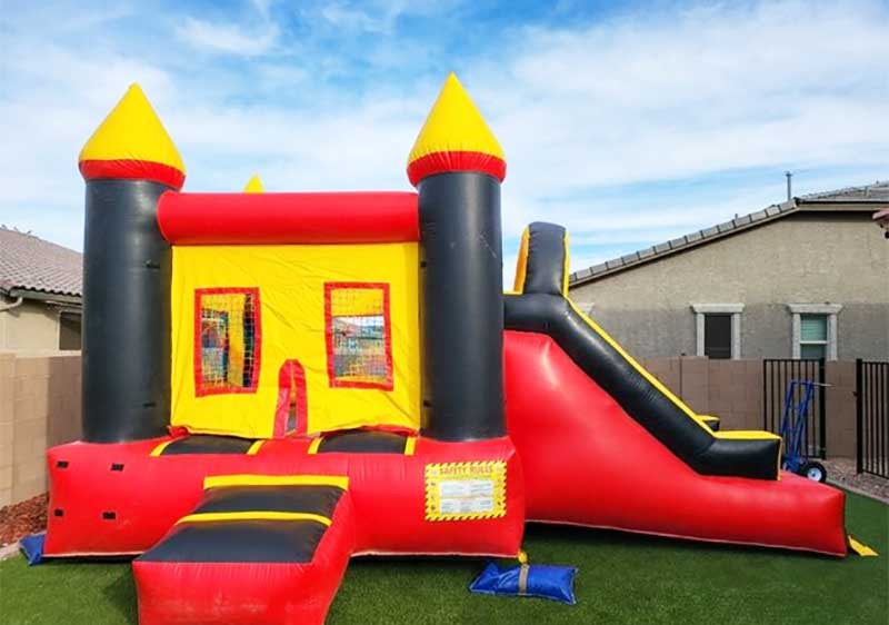 Combo Bouncer With Slide and Pool
