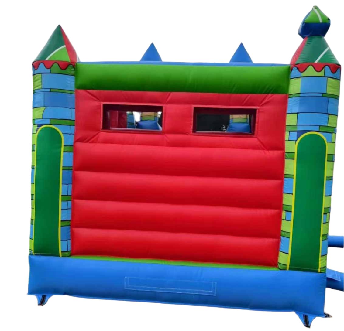 Combo Bounce House With Slide & Basketball Hoop