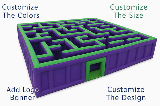 Large Inflatable Maze – inflatableisland.co