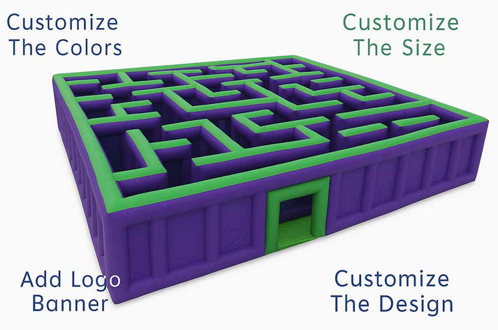 Large Inflatable Maze – inflatableisland.co