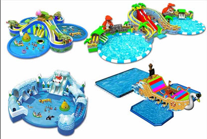 Custom Inflatable Water Park For Sale