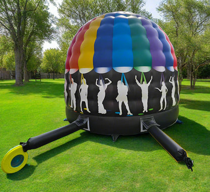 Disco Dome Bounce House Back