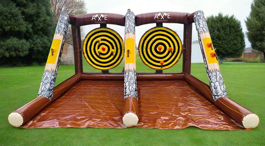 Double Player Inflatable Axe Throwing Game