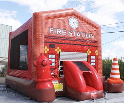 Fire Station Bounce House