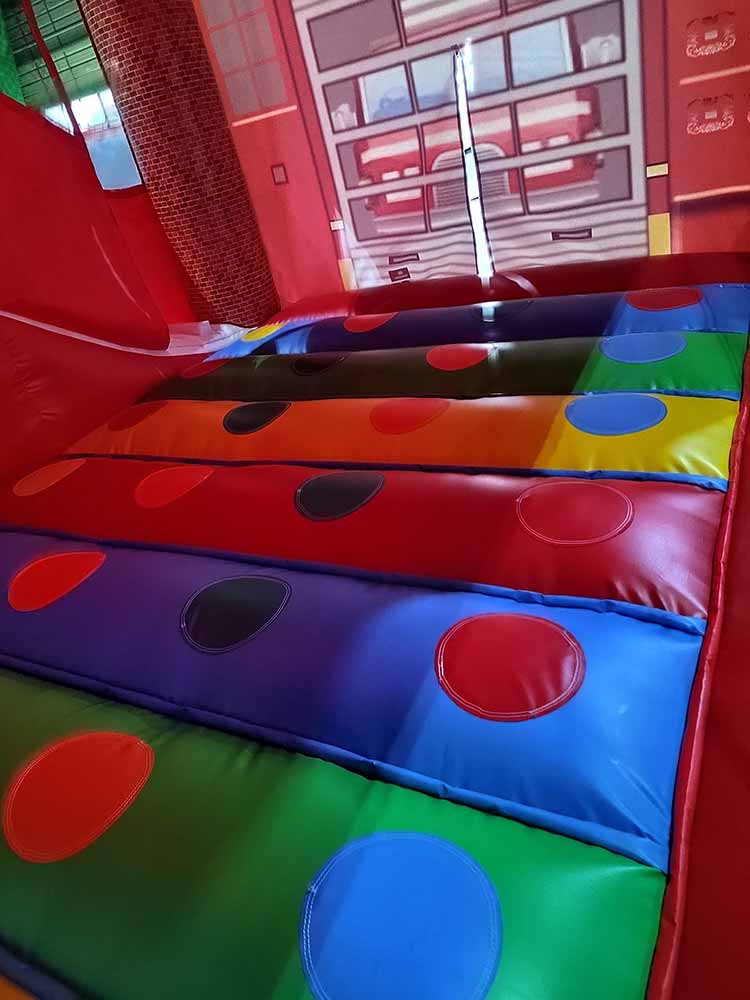 3 In 1 Fire Station Bounce House