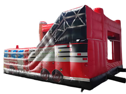 3 In 1 Fire Station Bounce House