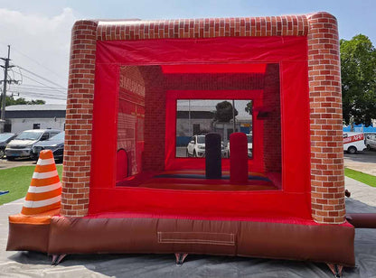 Fire Station Bounce House